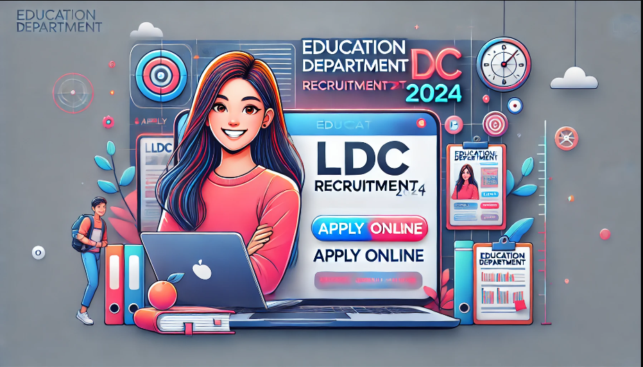 Education Department LDC Recruitment, शिक्षा विभाग एलडीसी भर्ती 2024