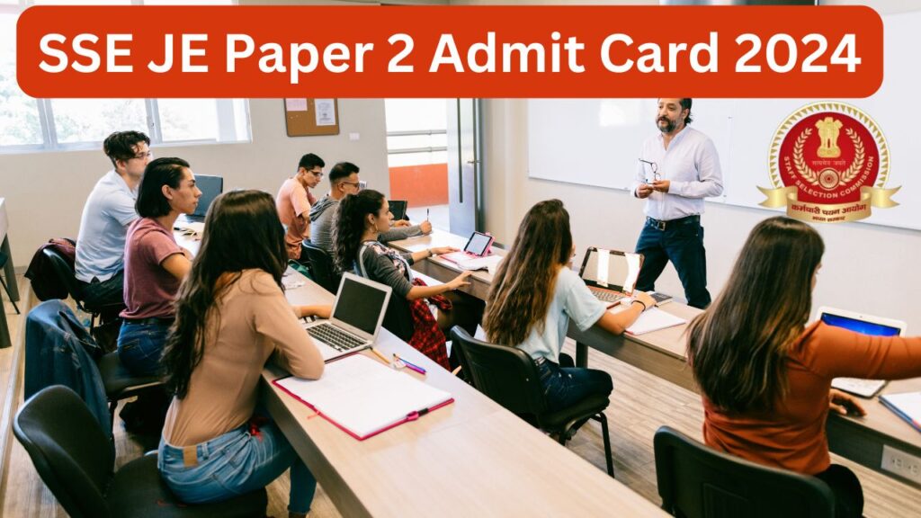 SSE JE Paper 2 Admit Card 2024